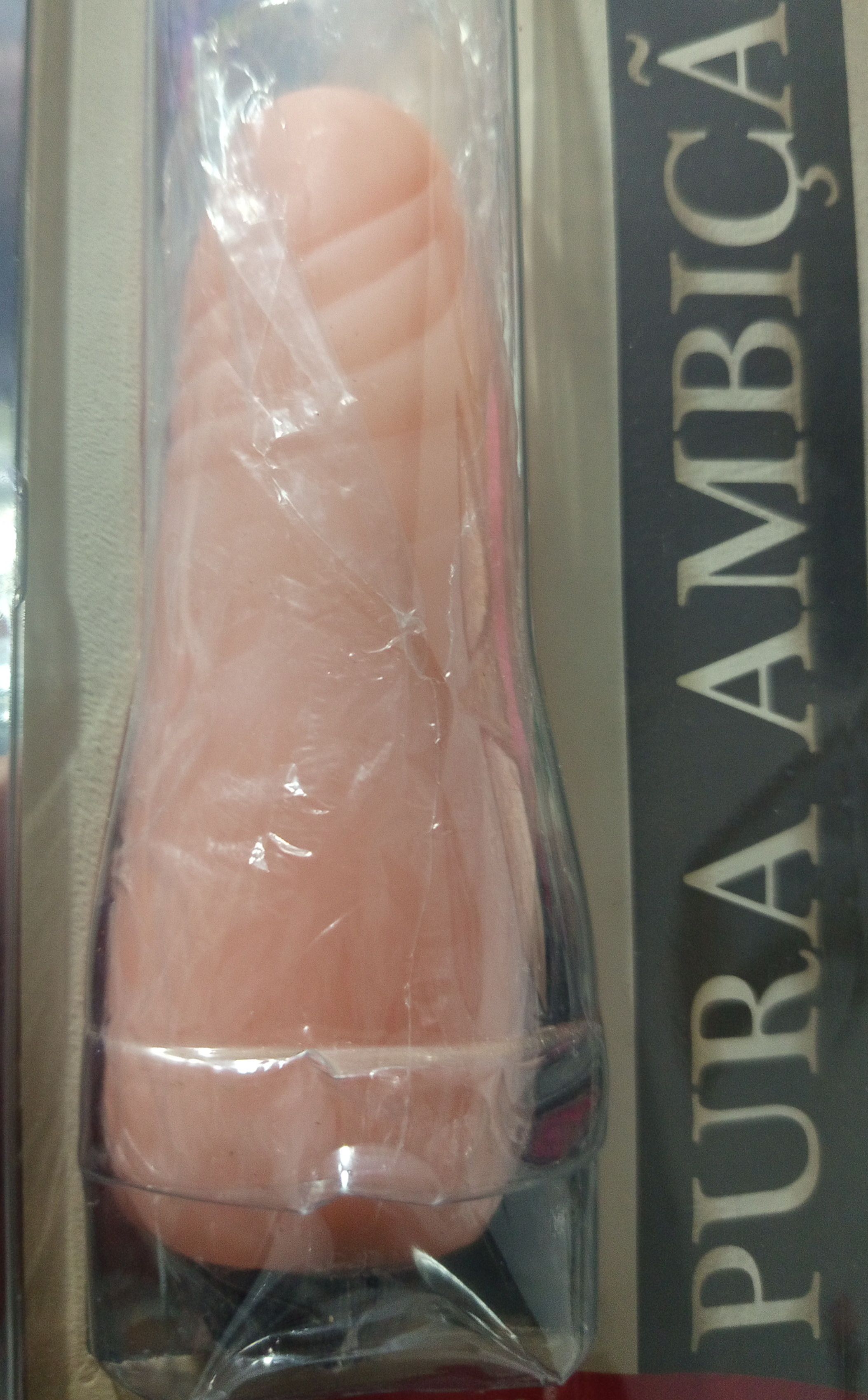 Prótese com vibrador 15 x 5cm em cyber